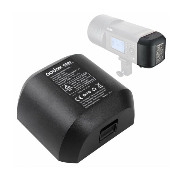 Godox Batteria WB26 x Flash AD600Pro Godox Batteria WB26 x Flash AD600Pro